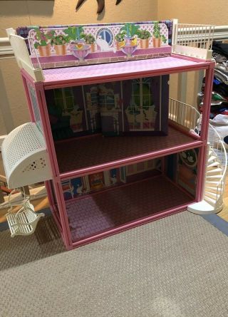Barbie Living Pretty Home By Mattel 1990’svhtf Complete