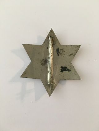 Obsolete Vintage Rare SPECIAL POLICE Star Badge 3