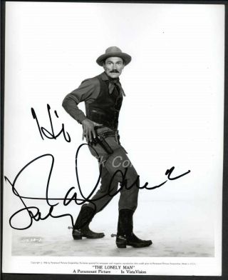 Jack Palance - Signed Vintage Celebrity Autograph Photo - City Slickers