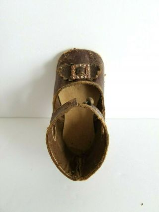 ANTIQUE MARKED DOLL SHOES FRENCH JUMEAU/ GAULTIER / BRU / STEINER 5