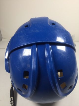 Vintage COOPER SK 2000 Large Blue Hockey Helmet w/ FM300L Face Mask Cage Canada 5
