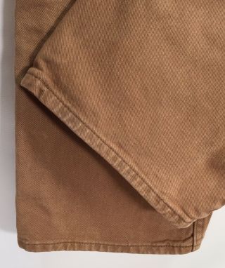 Vintage Brown/Tan Levi ' s 517 Orange Tab Jeans 36x32 (Mea 35x32) Made in USA 7