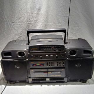 Vintage Lasonic Trc - 97x Am/fm Stereo Cassette Recorder Boombox Cd/phono Input