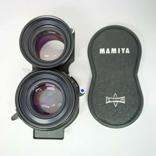 【RARE N.  MINT】 MAMIYA SEKOR S 80mm f/2.  8 Blue dot For C330 C220 From JAPAN 324 2