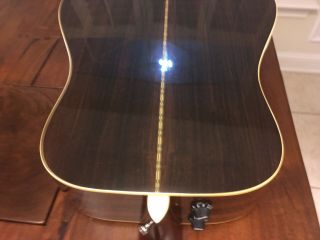 Vintage 1970 ' s - 12 String Acoustic Guitar Alvarez (w Pick Up) - Electric 5