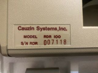 RARE Vintage Cauzin Softstrip System Reader Scanner 3
