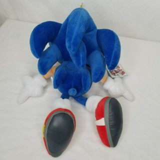 Vintage SEGA Sonic The Hedgehog Plush Doll Japan Prize Toy With Tags 1998 8