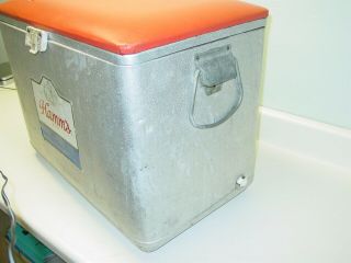 Vintage Hamm ' s Beer Cooler,  Metal,  Cronstroms Minneapolis,  Bear Ad 3