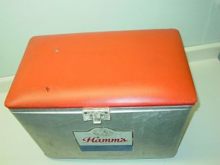 Vintage Hamm ' s Beer Cooler,  Metal,  Cronstroms Minneapolis,  Bear Ad 4