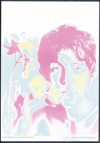 ORIGINAL1968 POP ART BEATLES POSTER SET OF 4 BY RICHARD AVEDON VINTAGE AUTHENTIC 4