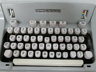 Hermes 3000 Vintage Typewriter Switzerland - Parts/Repair 2