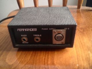 Fernandes Fab And Masterhand Power Supply Box Rare Alembic