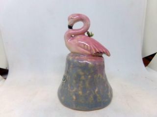 Vintage Rosemeade Art Pottery Pink Swan - Flamingo Bell - Colors 25