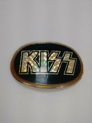Vintage 1977 Kiss Belt Buckle Beltbuckle