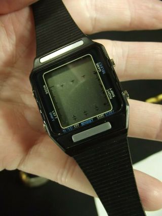 Rare Game Watch Omni Space Defender Lcd Personal Electronics Inc Vintage 1981
