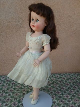 Madelaine Madame Alexander 1950s Vintage Doll Articulated Jointed Tagged Dress
