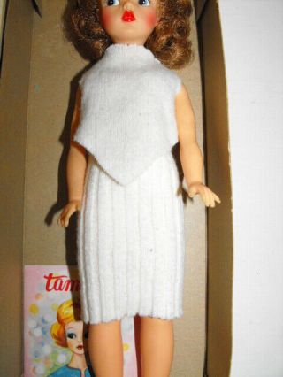 Vintage Tammy Doll Ideal w/ Box Paper Brunette Hair 3