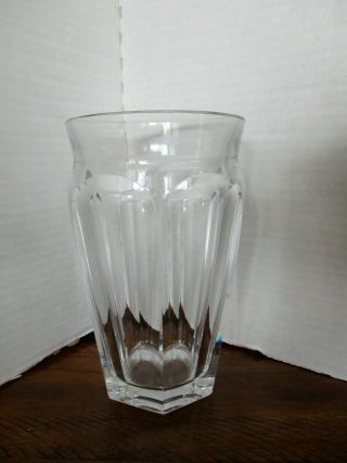 Exquisite Vintage Baccarat Crystal Nelly Vase France Large 6 7/8 " Tall - -