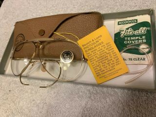 Vintage Ray - Ban Sunglasses W/ Case & Tag/sticker Trap/skeet