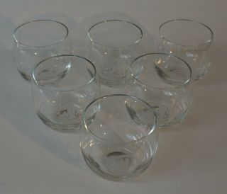 Set of 6 New/Vintage 1960 ' s AMERICAN AIRLINES Drinking GLASSES 3