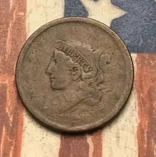 1816 - 1839 1c Coronet Head Large Cent Vintage Us Copper Coin Gb26