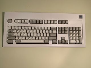 Vintage Ibm Clicky Mechanical Keyboard 1986 Model M In The Box