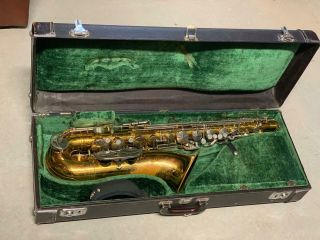 Vintage King Hn White Made Zephyr Tenor Saxophone