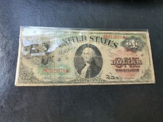 Rare 1869 $1 One Dollar Rainbow ☆star Note☆united States Treasury Note