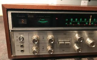 Vintage Sansui QRX - 3500 Quadraphonic QS 4 - CH Stereo Receiver Parts Repair Read 2