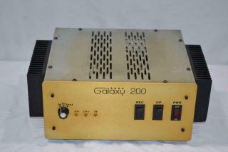 Vintage Galaxy 200 Ham Radio Amplifier / Power Supply