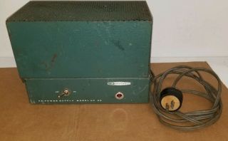 Antique Vintage Heathkit Ac Power Supply Model Hp - 23 - A