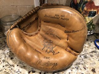 1950s Vintage Rawlings Heart Of The Hide Horween Usa Rht Catchers Mitt Glove