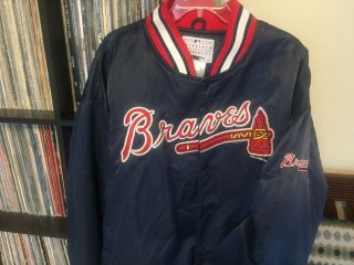 Vintage Atlanta Braves Vintage Puma Vintage Starter Jacket Xxl Vintage 90 
