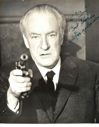 Russian - American Character Actor,  Signed Vintage Studio Photo.