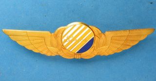 4 Vintage Air Columbus Peaked Cap Wing Badge