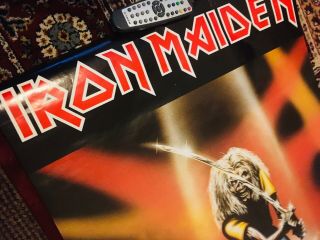 Rare Vintage 1980’s Iron Maiden Maiden Japan Poster Like 3