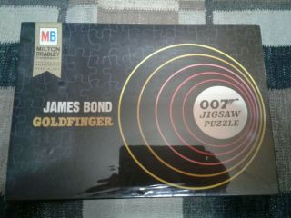 Vintage James Bond 007 Goldfinger Jigsaw Puzzle 1965
