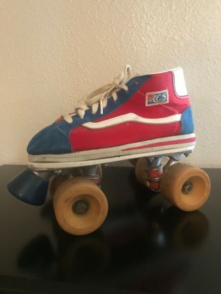 Rare Vintage Vans Off The Wall Acs 1970’s Roller Skates