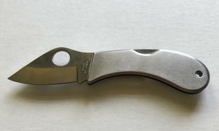 Vintage Spyderco Gin - 1 Stainless Folding Lock Blade Knife Seki - City Japan Look