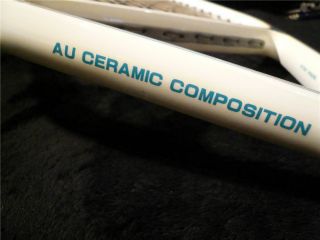 RARE UNUSUAL RIVAL AU CERAMIC COMPOSITE VINTAGE TENNIS RACQUET 4