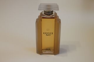 Gucci N°3 - 120 Ml Edt Splash Perfume Bottle Vintage