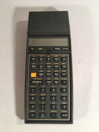 Vintage Hp 41cx Calculator And Card Reader No.  82104a.  Parts