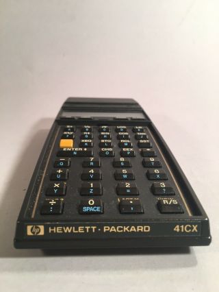 Vintage HP 41CX Calculator and Card Reader No.  82104A.  Parts 2
