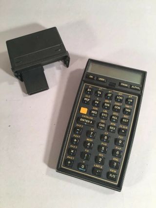 Vintage HP 41CX Calculator and Card Reader No.  82104A.  Parts 3