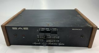 Sae 5000 Vinyl Impulse Noise Reduction System,  Vintage,  Wood