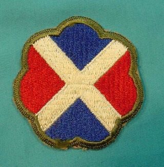 Us Army 17th Infantry Ghost Division Patch Patton’s D - Day Invasion Deception