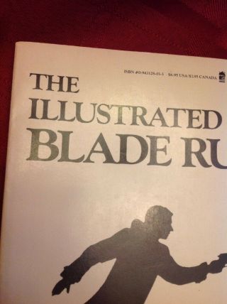 The Illustrated Blade Runner The Complete Screenplay RARE 1st Ed 1982 Paperback 5