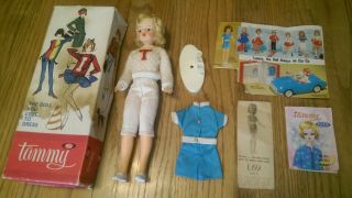 Tammy Doll Nib Box Rare Vintage Blonde Doll Ideal Clothes Bs - 12 2