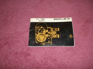 Vintage Bolex H16 Reflex 16mm Movie Camera - Made In Switzerland 11