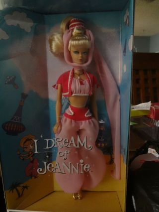 I Dream Of Jeannie Barbie Doll 2010 Mattel Vintage Face Nrfb